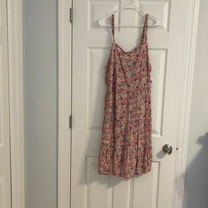 OldNavy MIDI Spaghetti Strap Floral Dress